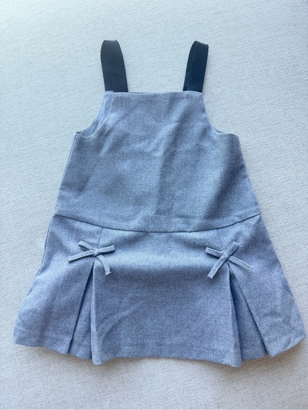 Zara Grey Dress with Black Straps